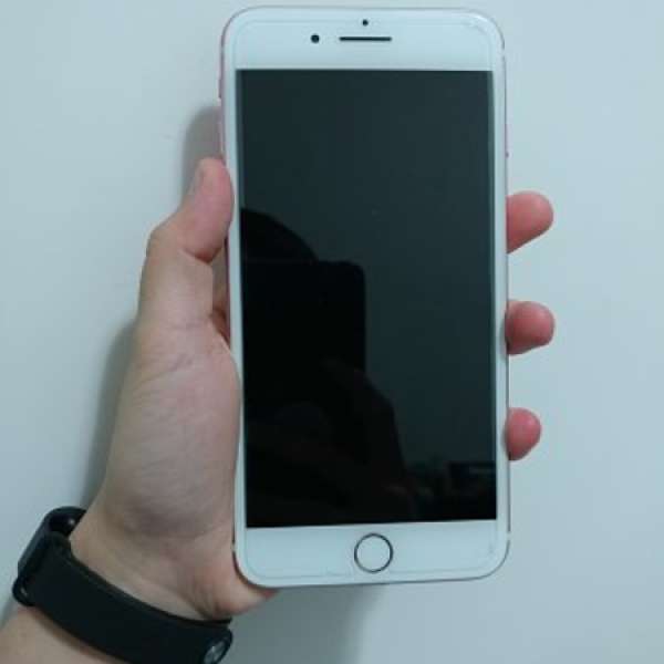 香港行貨 iPhone 7plus 128GB 玫瑰金色 85%new