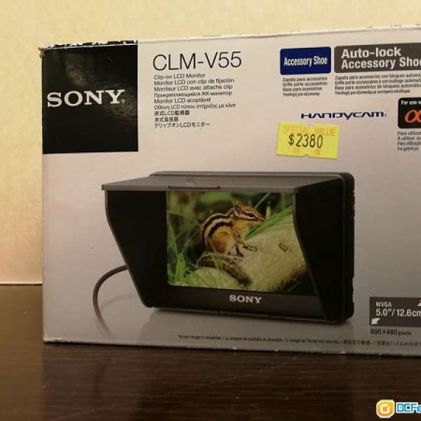 90%新Sony CLM-V55 5" LCD Monitor