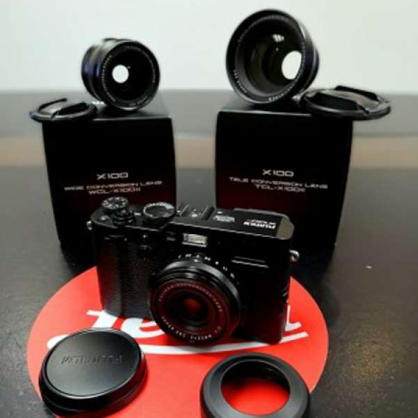 Fujifilm X100F 1機3镜set (28/35/50mm) Baby XPro2