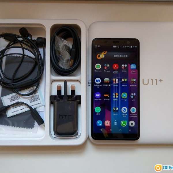 95% 新 HTC U11 plus 極鏡黑香港行貨 [保養至2019年2月]