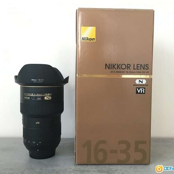 Nikon AF-S Nikkor 16-35mm f/4G ED VR