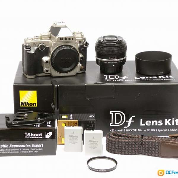 Nikon Df Kit Set 九九新銀色行貨