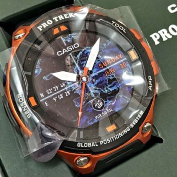 Casio WSD-F20-RG Pro Trek Smart Androidwear 95% NEW 水貨 手錶