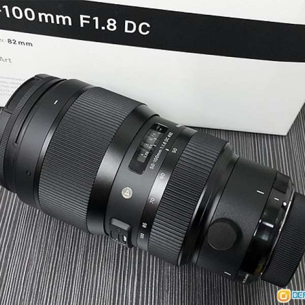 95新 行貨 Sigma Art 50-100mm F1.8 for NIKON (跟 Hoya 保護鏡)