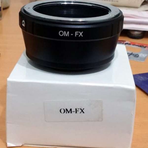 全新Olympus OM to Fuji FX Adaptor 轉接環