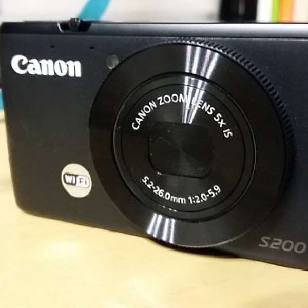 Canon S200 black color wifi