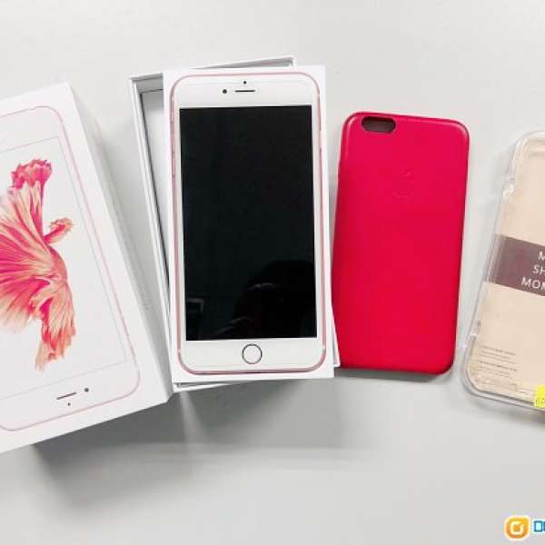 iPhone 6s plus 128GB 玫瑰金 98% new 行貨 保用至 2018年 2月 19日