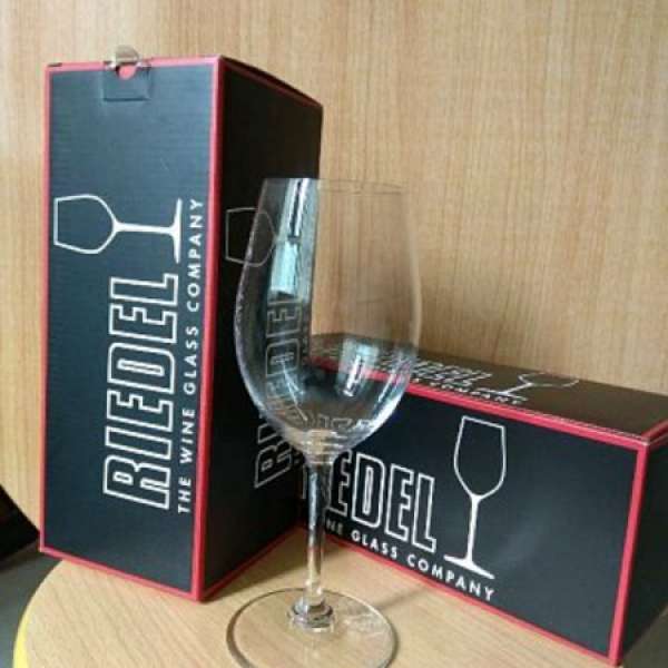 全新Riedel 紅酒杯2隻$200