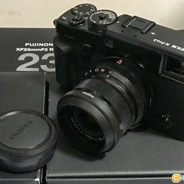 90% New Fujifilm X-Pro2 Body with XF 23mm F2 Lens