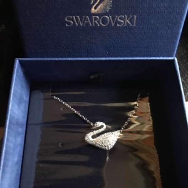 Swarovski 銀色天鵝水晶項鍊 5007735