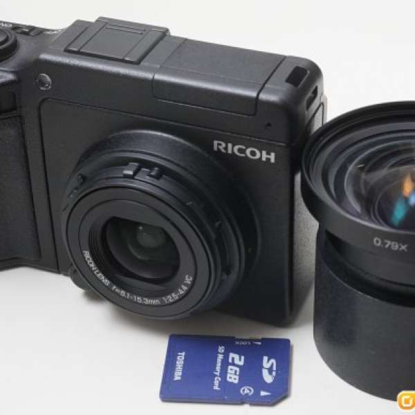Ricoh GXR + S10 24-72mm + 0.75x廣角鏡(共$3200)另購 Mount A12($2200)Leica M專用