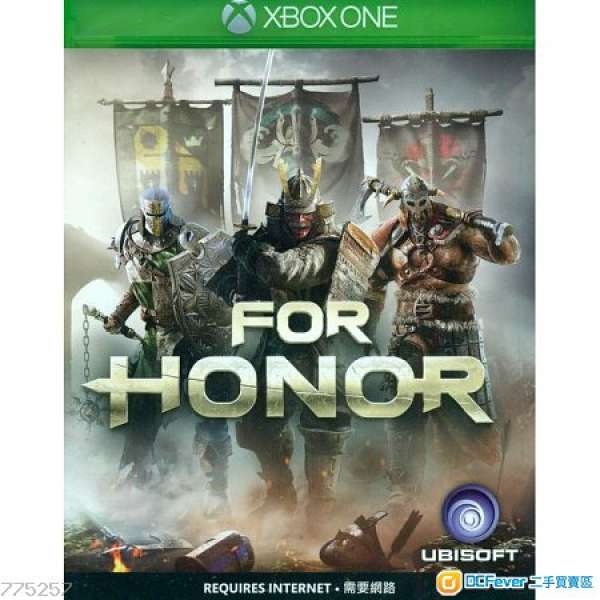 90%NEW XBOX ONE  FOR HONOR GAME