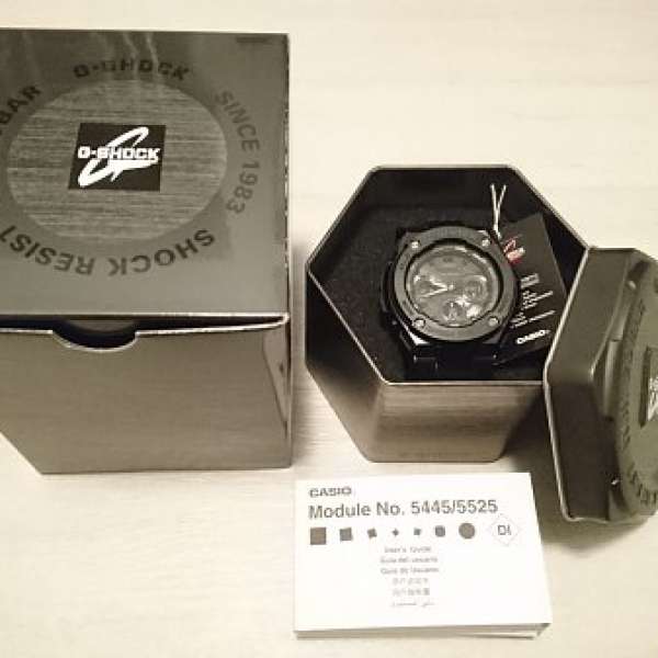 G-SHOCK GST-S300G-1A1 全黑色版 Tough Solar 太陽能