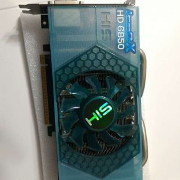 二手 HIS H685QN1GD HD6850 1GB D5 PCIE DISPLAY CARD