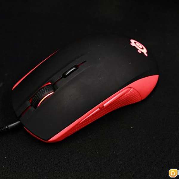 Steelseries 賽睿 Rival 100  電競滑鼠 紅黑定制版