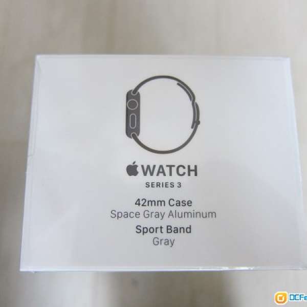 全新抽獎禮物 Apple iWatch Series 3 42mm in Gray