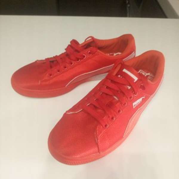 100% new 红色PUMA BASKET 波鞋size 42
