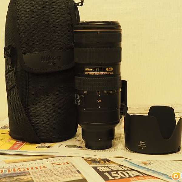 Nikon 70-200 2.8 G VR II 小黑六