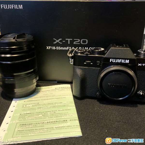 FujiFilm X-T20連XF18-55MM 95%NEW