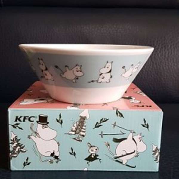 售日本限定肯德基姆明陶瓷碗KFC Limited Moomin ceramic Bowl$80