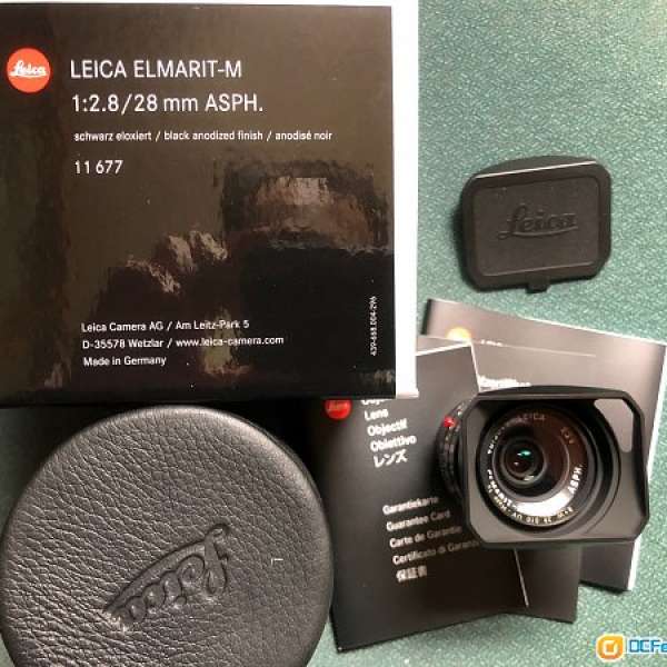 99%new Leica Elmarit-M 28mm f/2.8 ASPH. 11677 水貨