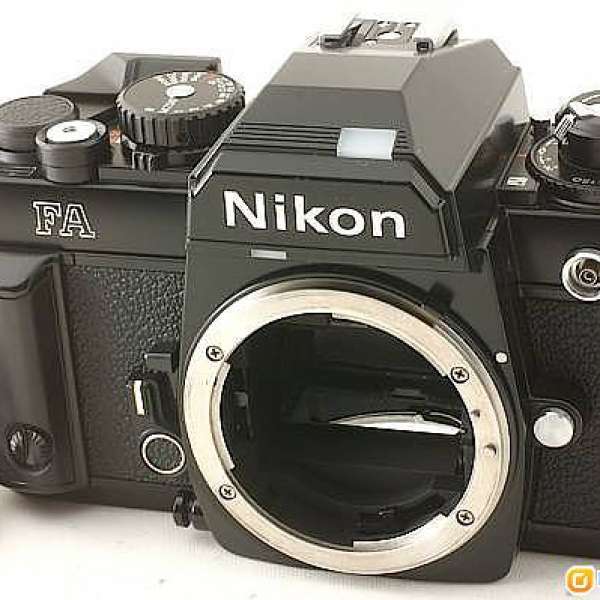 Nikon FA 黑色  當日頂級機 今日平民價