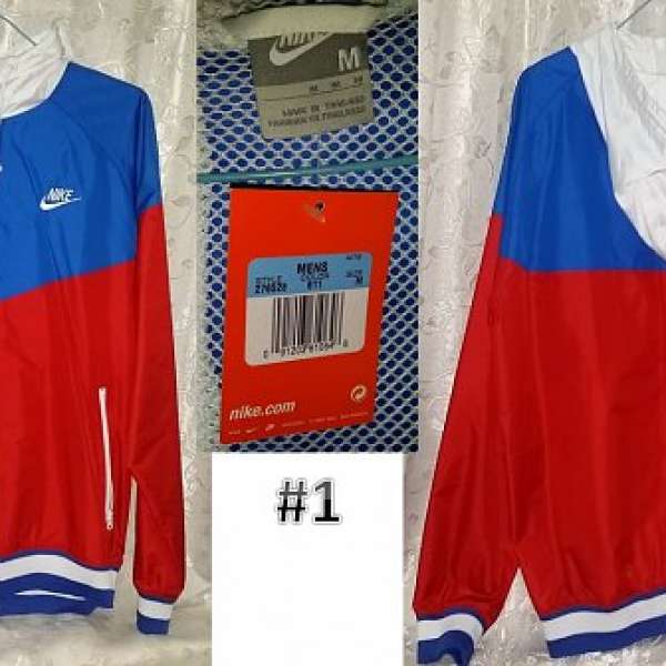 Nike Windrunner Country Split zip jacket 耐克奧運尼龍網裡外套(限量版 Russia 俄...