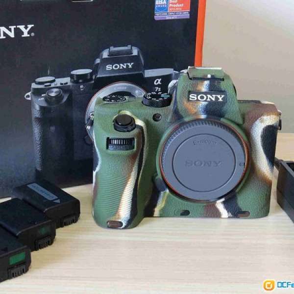 95% New Sony A7II A7M2 with camouflage colour waterproof case