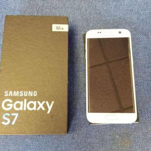 95%新 Samsung Galaxy S7 32GB 白 White 連盒及單