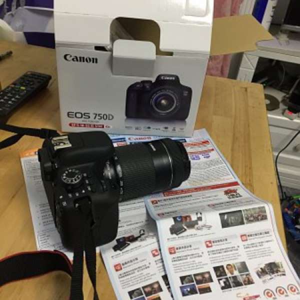 canon 750D相機
