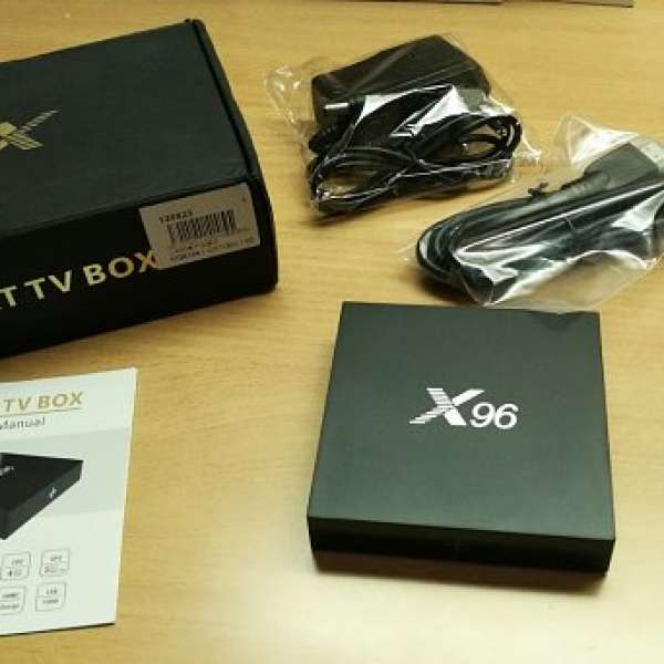 X96晶晨S905X四核网络机顶盒  Android6.0 TV BOX 4K 播放盒 (99.9新)