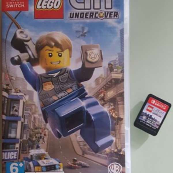 Switch Lego City Uncover 新淨，少玩