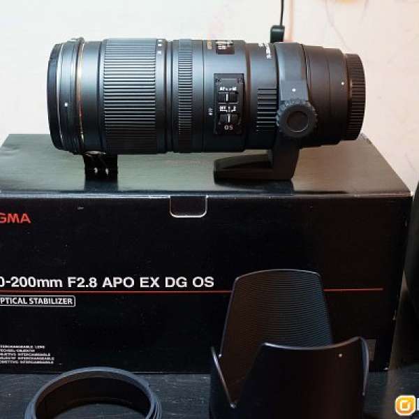 Sigma 70-200mm F2.8 for Canon mount