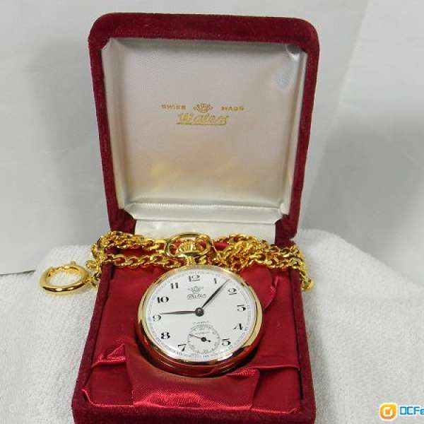 Watex 17 Jewels Pocket watch (全新倉底貨), SWISS MADE ..