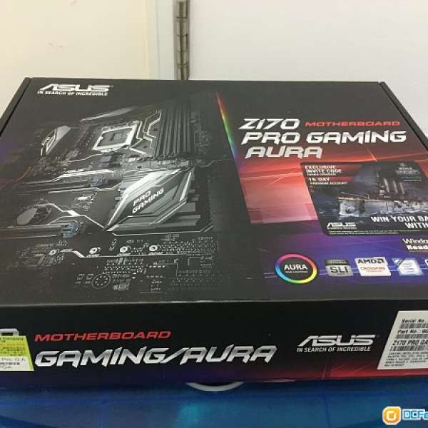 Z170 Asus Pro Gaming Aura 主板