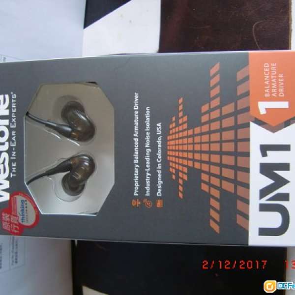 Westone 全新行貨UM1mmcx可換線耳機
