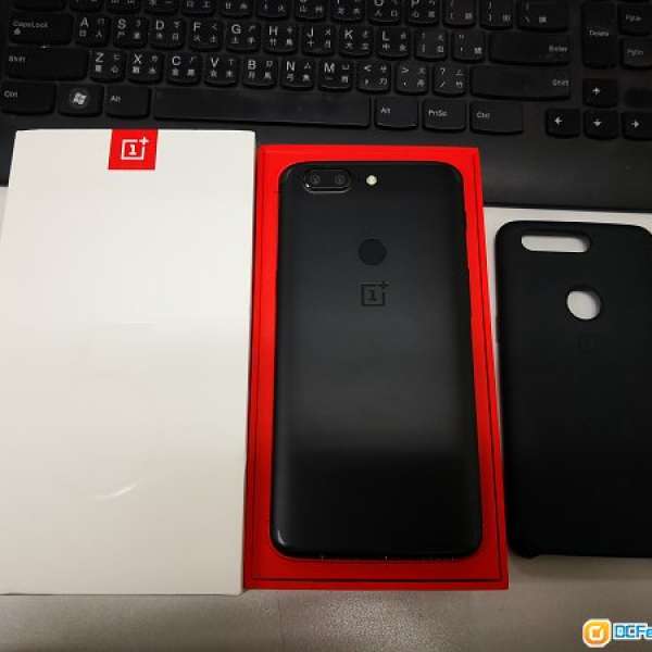 OnePlus 5T 6GB + 64GB 黑色 港行 98% 新