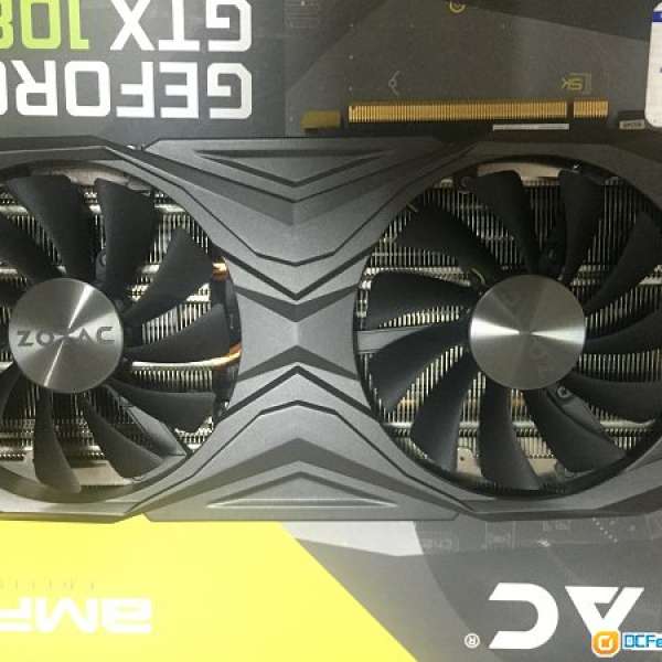 出售Zotac 1080ti amp edtion