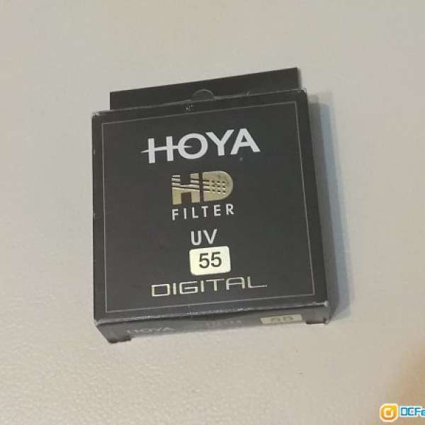 全新未用Hoya HD 55mm UV filter