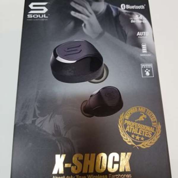 全新 SOUL X-Shock True Wireless 真無線藍牙耳機 1年保養