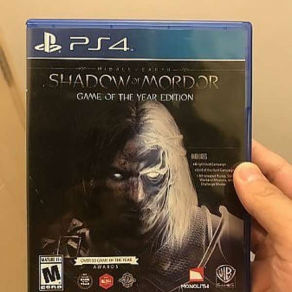 Ps4 shadow of mordor 中土世界：魔多之影