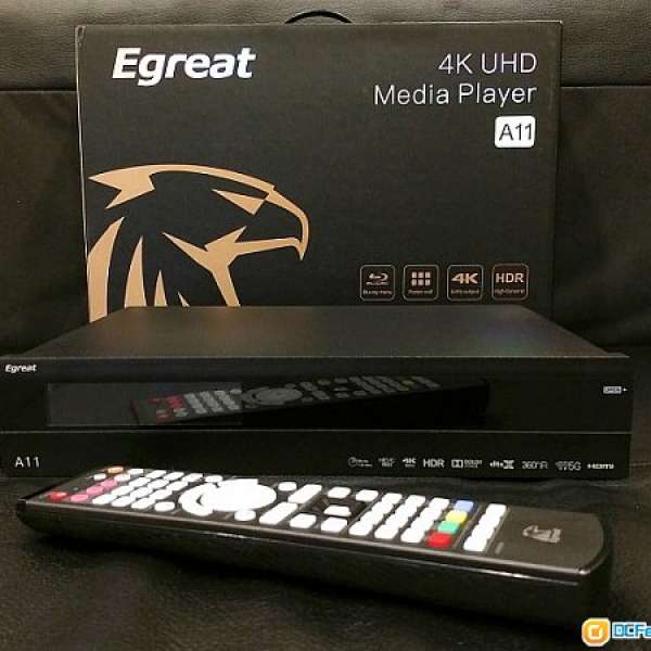 全新 Egreat A11 4K UHD 高清播放器