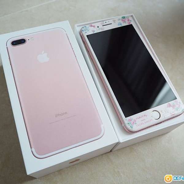 99%新行貨機 iPhone 7 Plus 256GB Rose Gold 玫瑰金