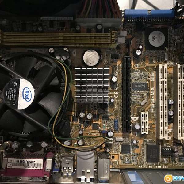 intel Celeron 420 + Asus P5S-MX SE