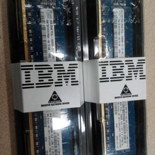 IBM Ram (4條 共售  $500 )