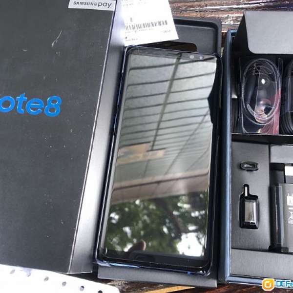 Samsung Note 8 128藍色行貨99%新