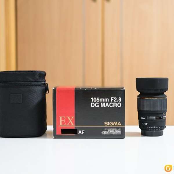 Sigma 105mm F2.8 EX DG MACRO (Nikon) 微距鏡