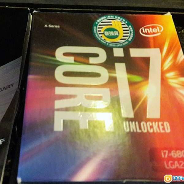 行貨Intel Core i7-6800K cpu(Socket:2011-3)
