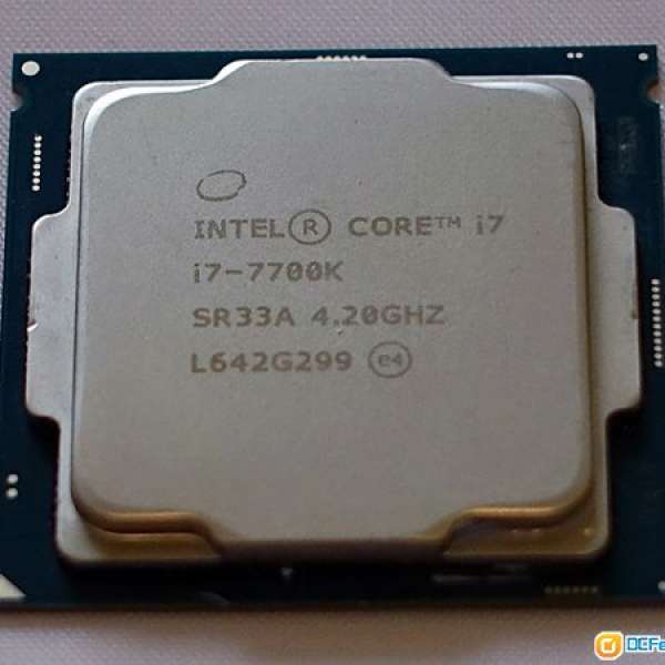 出售行貨有保 Intel i7-7700K CPU