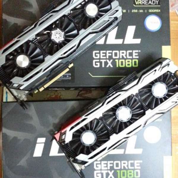 放兩張 Inno3d iChill GeForce GTX 1080 X4